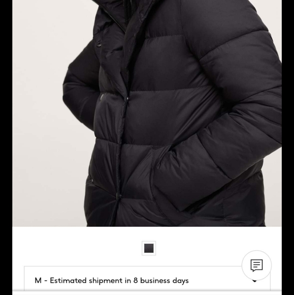 Mango Jackets \u0026 Coats | Mango Quilted Down Anorak | Color: Black | Size: M | Deedy312's Closet